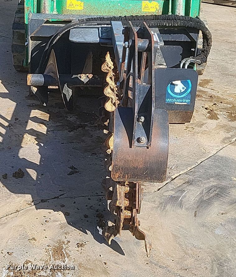 image for item DS5142 Wolverine SSTA skid steer trencher