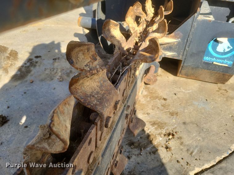 image for item DS5142 Wolverine SSTA skid steer trencher