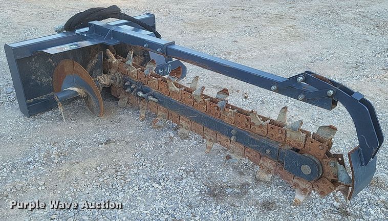 image for item DS5156 Handy  HST48 skid steer trencher 