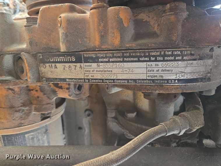 image for item DT5398 1973 American 4260 crane