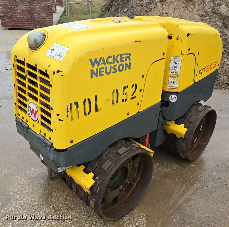 image for item DT5422 2017 Wacker Neuson RTSC3 trench compactor