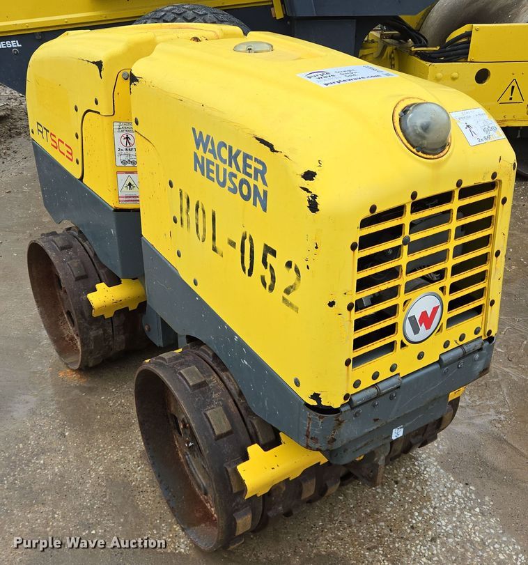 image for item DT5422 2017 Wacker Neuson RTSC3 trench compactor