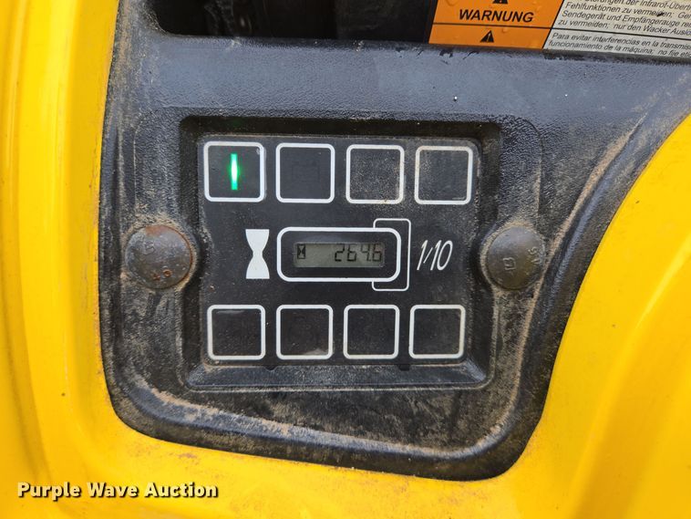 image for item DT5422 2017 Wacker Neuson RTSC3 trench compactor