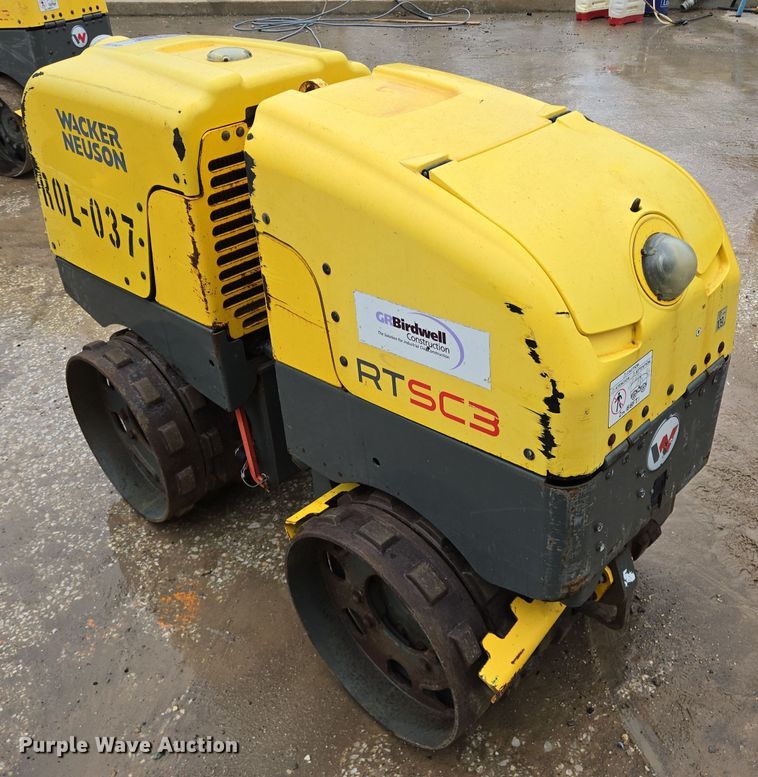 image for item DT5423 2017 Wacker Neuson RTSC3 trench compactor