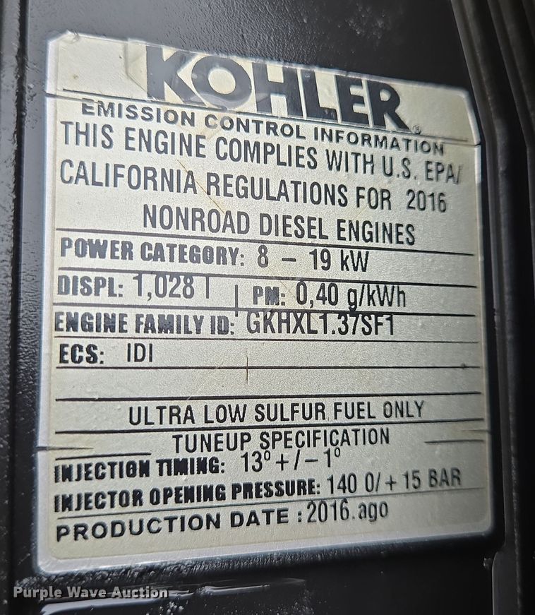 image for item DT5423 2017 Wacker Neuson RTSC3 trench compactor