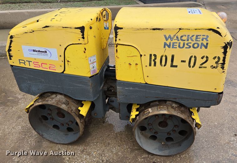 image for item DT5424 2012 Wacker Neuson RTSC2 trench compactor