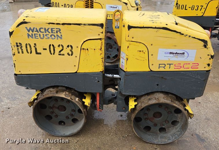 image for item DT5424 2012 Wacker Neuson RTSC2 trench compactor