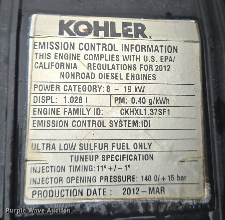 image for item DT5424 2012 Wacker Neuson RTSC2 trench compactor