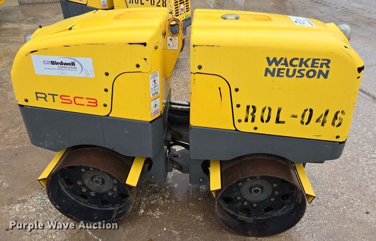image for item DT5426 2017 Wacker Neuson RTSC3 trench compactor