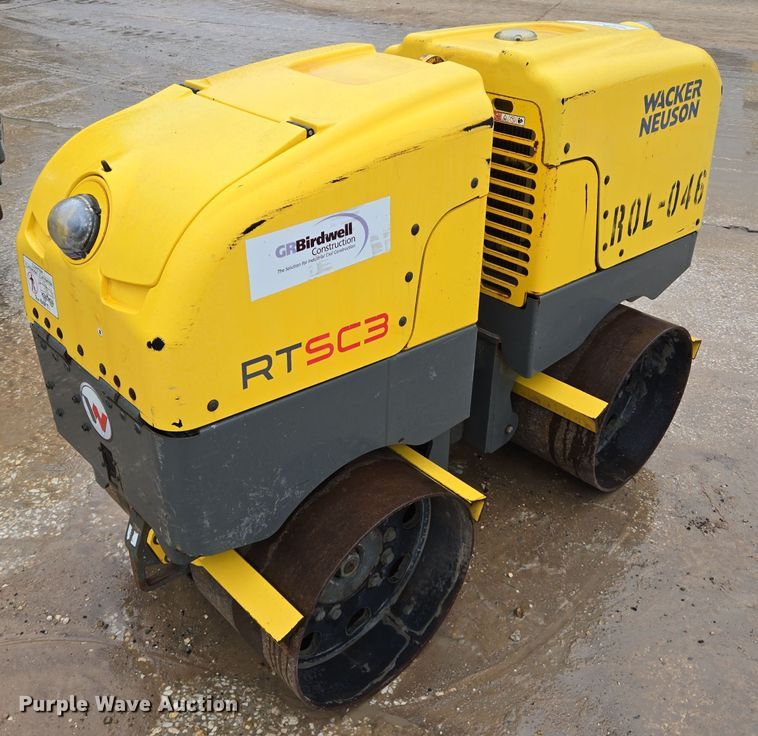 image for item DT5426 2017 Wacker Neuson RTSC3 trench compactor
