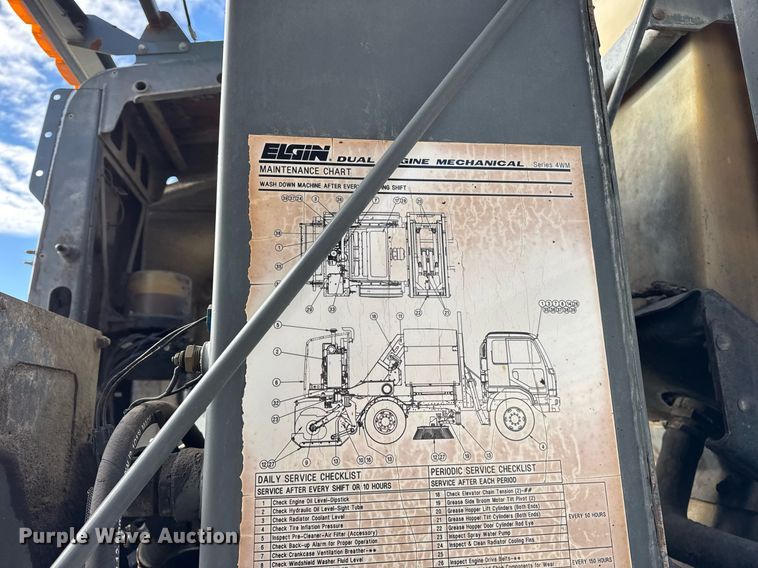 image for item DU3280 2012 Autocar street sweeper truck