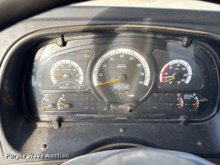 image for item DU3280 2012 Autocar street sweeper truck