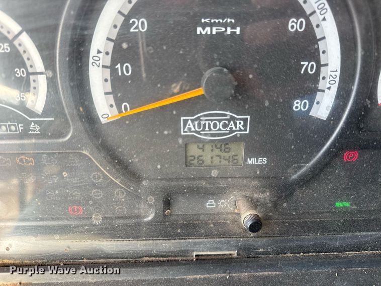 image for item DU3280 2012 Autocar street sweeper truck