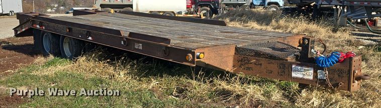 image for item DV0037 2004 Belshe equipment trailer