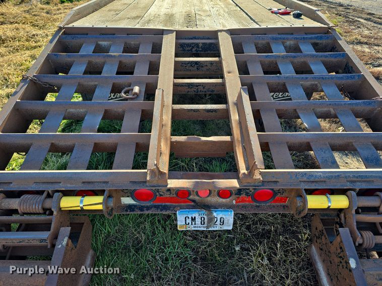 image for item DV0037 2004 Belshe equipment trailer