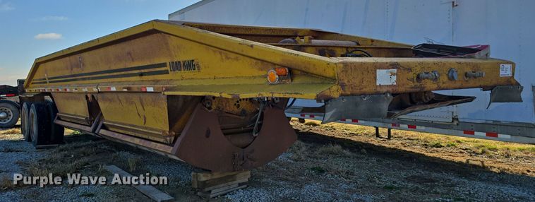 image for item DV0038 1979 Load King 2030 bottom dump trailer