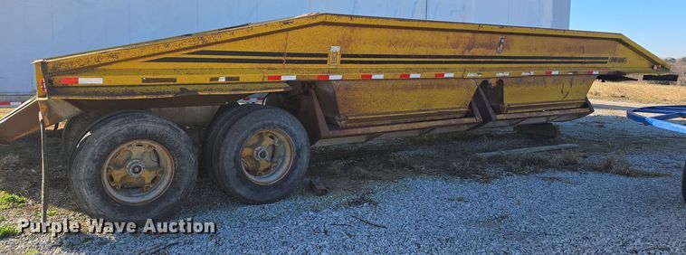 image for item DV0038 1979 Load King 2030 bottom dump trailer