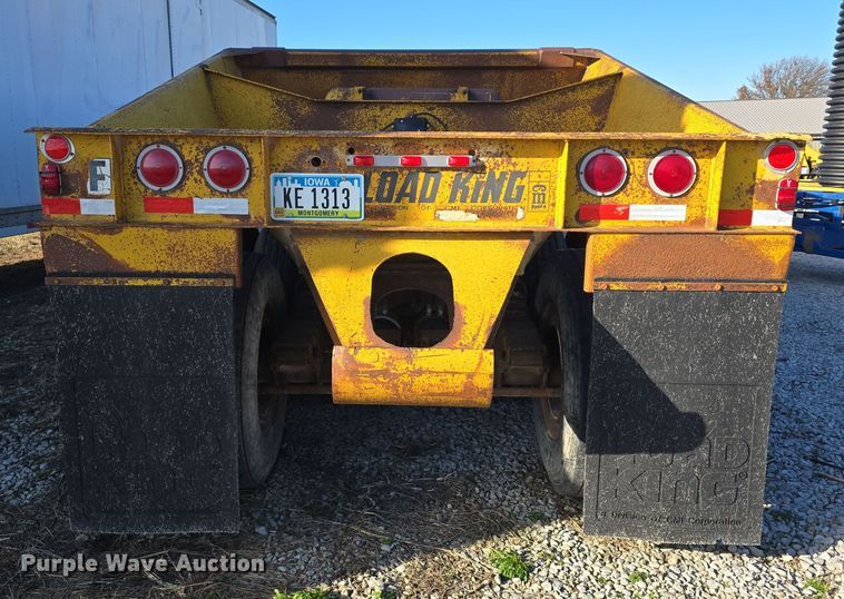 image for item DV0038 1979 Load King 2030 bottom dump trailer