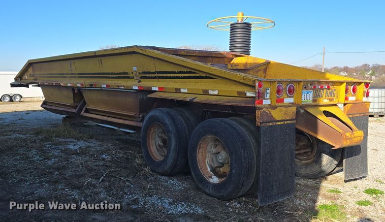 image for item DV0038 1979 Load King 2030 bottom dump trailer