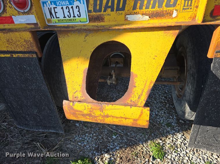 image for item DV0038 1979 Load King 2030 bottom dump trailer