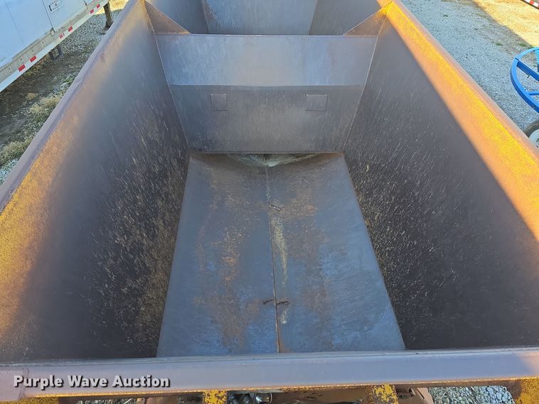 image for item DV0038 1979 Load King 2030 bottom dump trailer