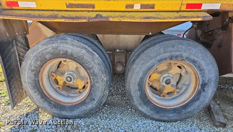 image for item DV0038 1979 Load King 2030 bottom dump trailer