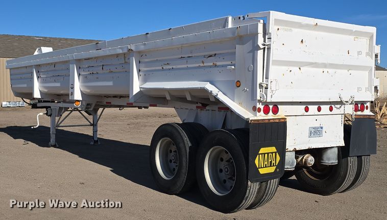 image for item DV0093 1999 Lufkin ULDII-38 end dump trailer