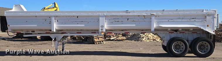 image for item DV0093 1999 Lufkin ULDII-38 end dump trailer