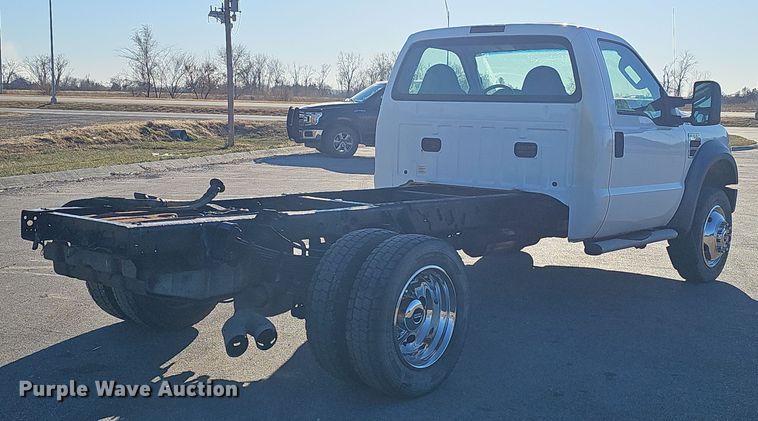 image for item DV0130 2008 Ford F550 Super Duty truck cab and chassis
