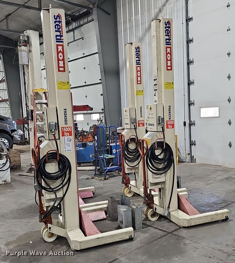 image for item DV0135 (4) Stertil Koni ST-1072 truck lifts