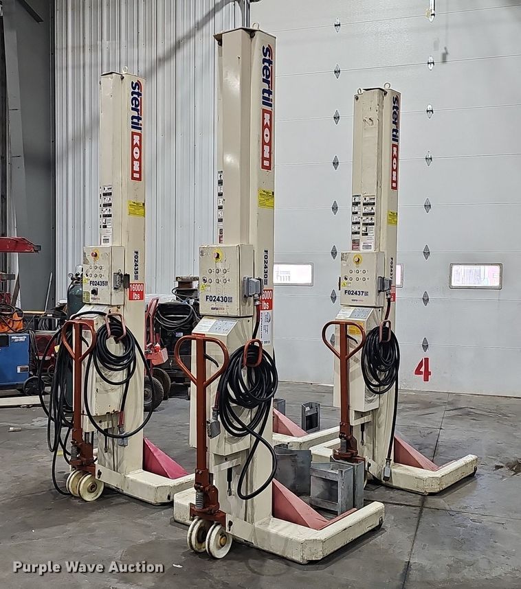 image for item DV0135 (4) Stertil Koni ST-1072 truck lifts