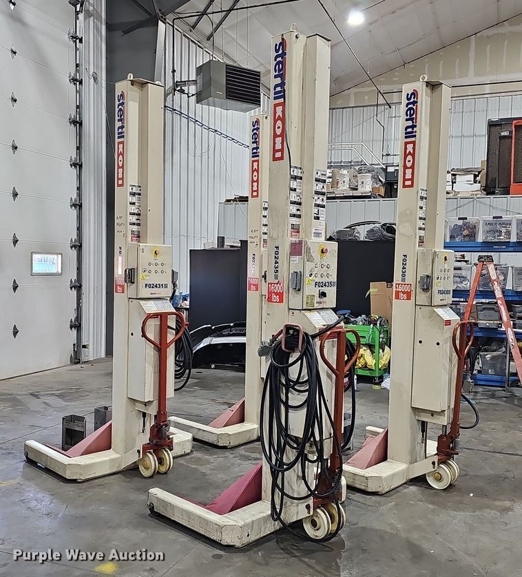 image for item DV0135 (4) Stertil Koni ST-1072 truck lifts