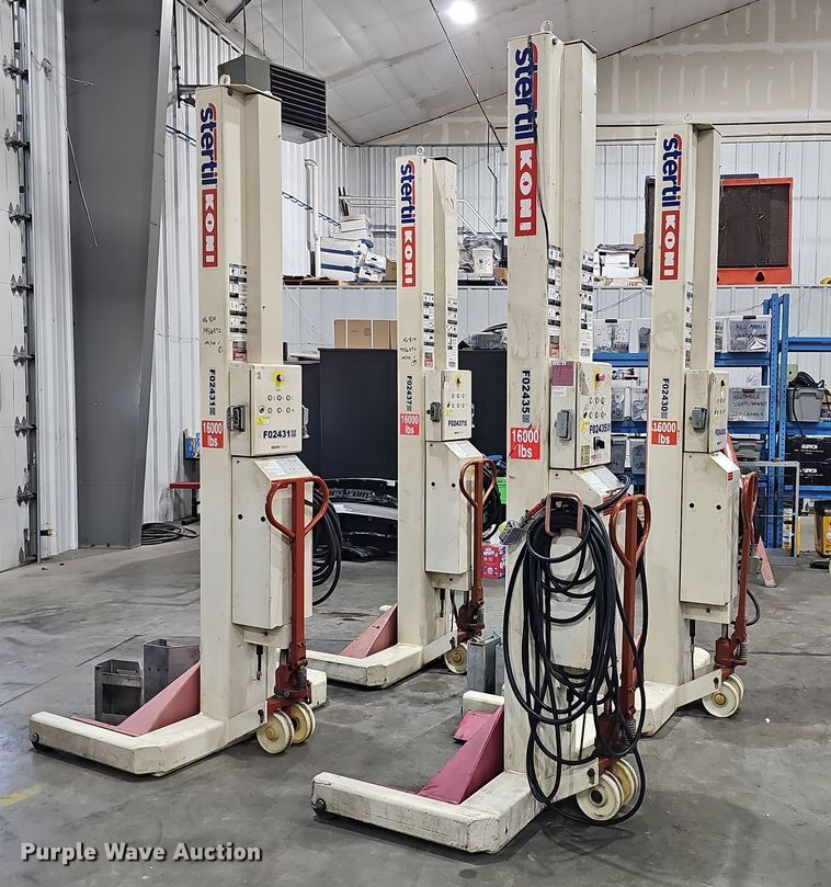 image for item DV0135 (4) Stertil Koni ST-1072 truck lifts