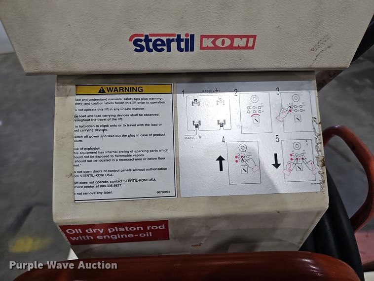 image for item DV0135 (4) Stertil Koni ST-1072 truck lifts