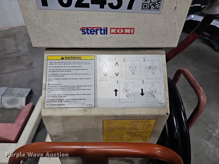 image for item DV0135 (4) Stertil Koni ST-1072 truck lifts