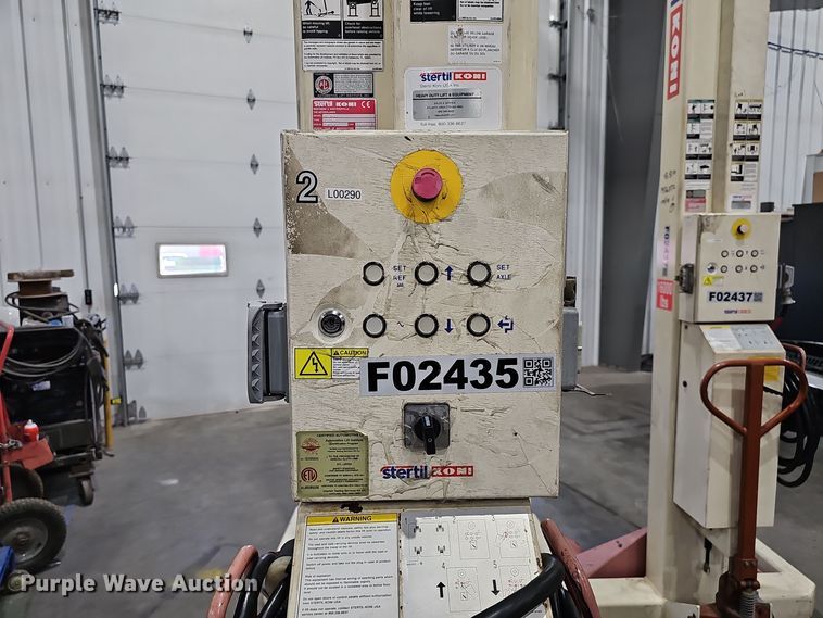 image for item DV0135 (4) Stertil Koni ST-1072 truck lifts