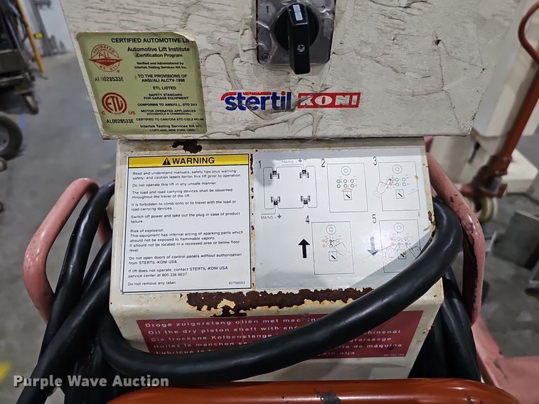 image for item DV0135 (4) Stertil Koni ST-1072 truck lifts