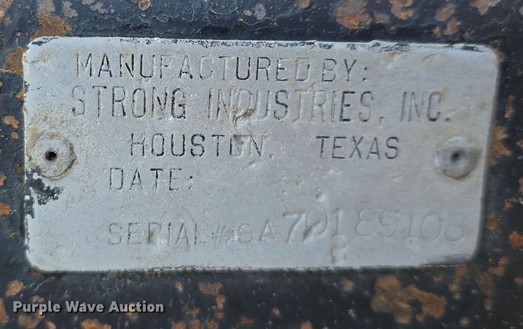 image for item DV0159 Strong Industries  tag axle