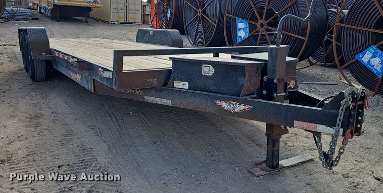 image for item DV0162 2020 H&H Trailers H8224EXL-140 tilt deck equipment trailer