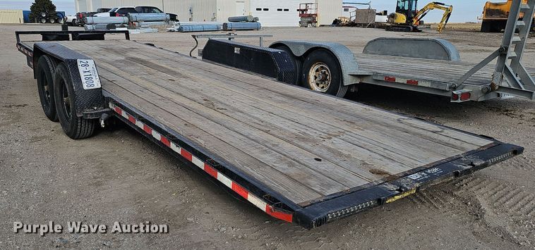 image for item DV0162 2020 H&H Trailers H8224EXL-140 tilt deck equipment trailer