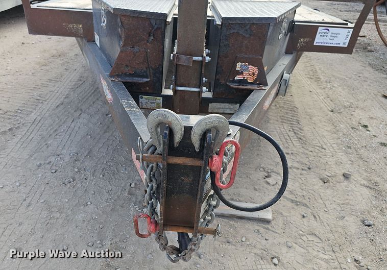 image for item DV0162 2020 H&H Trailers H8224EXL-140 tilt deck equipment trailer