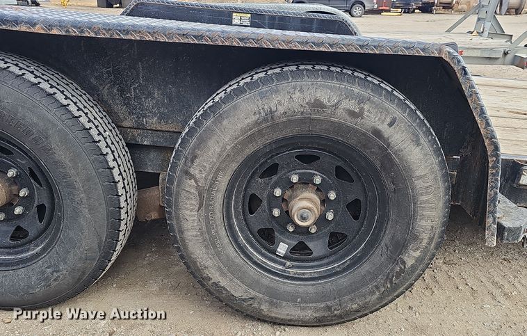 image for item DV0162 2020 H&H Trailers H8224EXL-140 tilt deck equipment trailer