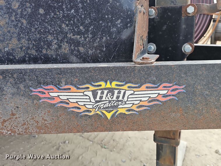 image for item DV0162 2020 H&H Trailers H8224EXL-140 tilt deck equipment trailer