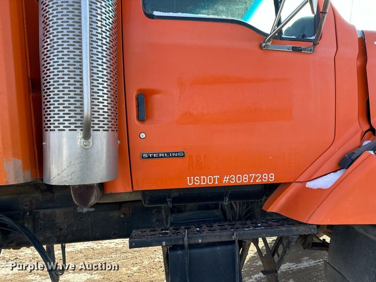 image for item DV0542 2003 Sterling dump truck