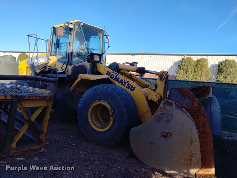 image for item DV6586 2014 Komatsu WA380-7 wheel loader