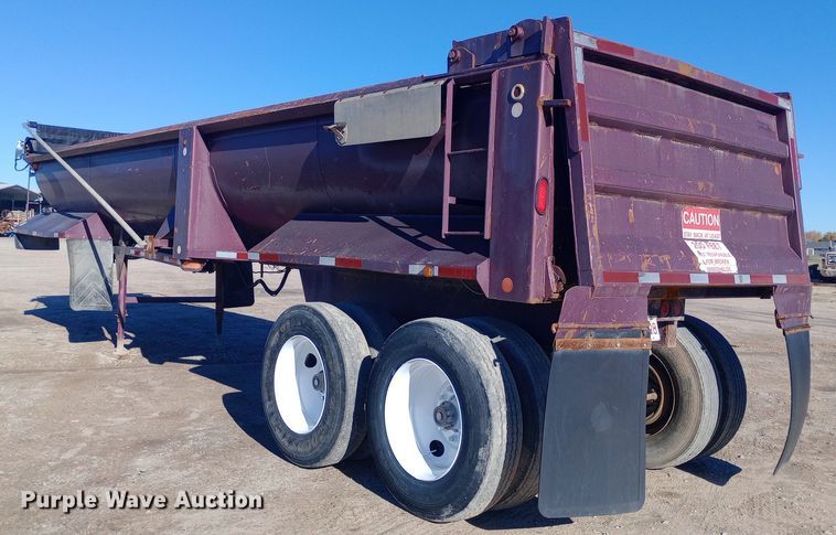 image for item DW0906 2000 Western end dump trailer