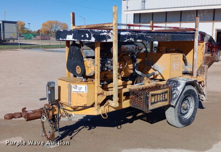 image for item DW0907 Morgen concrete pump trailer