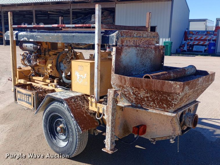 image for item DW0907 Morgen concrete pump trailer
