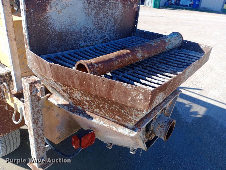 image for item DW0907 Morgen concrete pump trailer