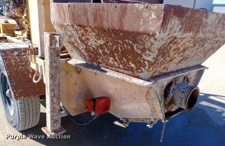 image for item DW0907 Morgen concrete pump trailer